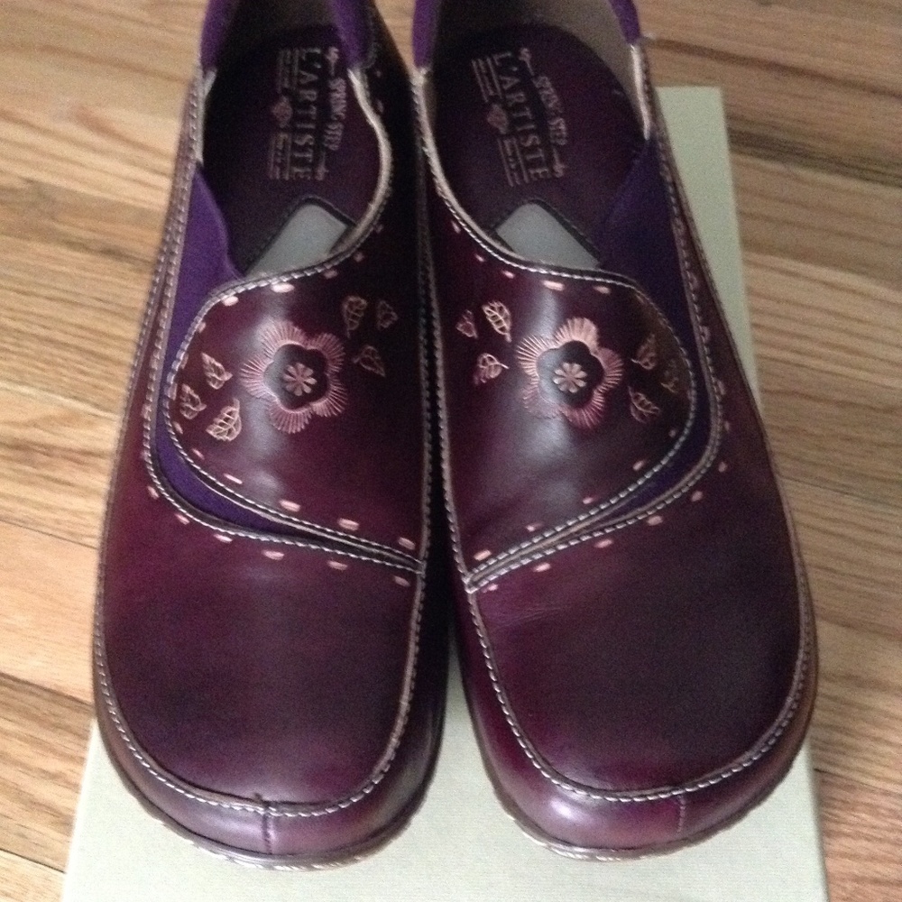 Purple Burban Slip-On Shoe Woman